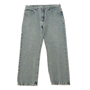 Wrangler Mens Premium Quality Blue Jeans Size 38 X 29 Regular Fit 100% Cotton